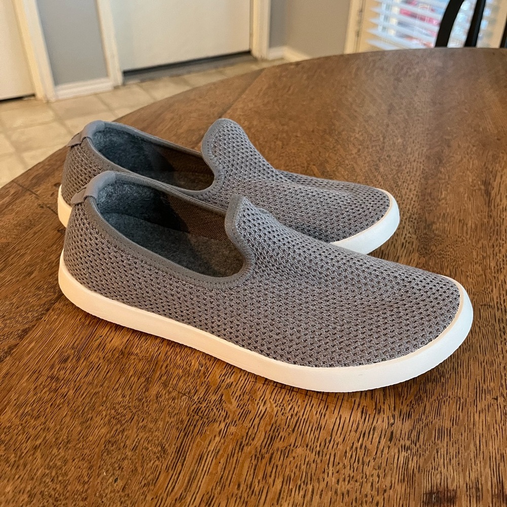 Gray all birds women’s slip on sneakers
